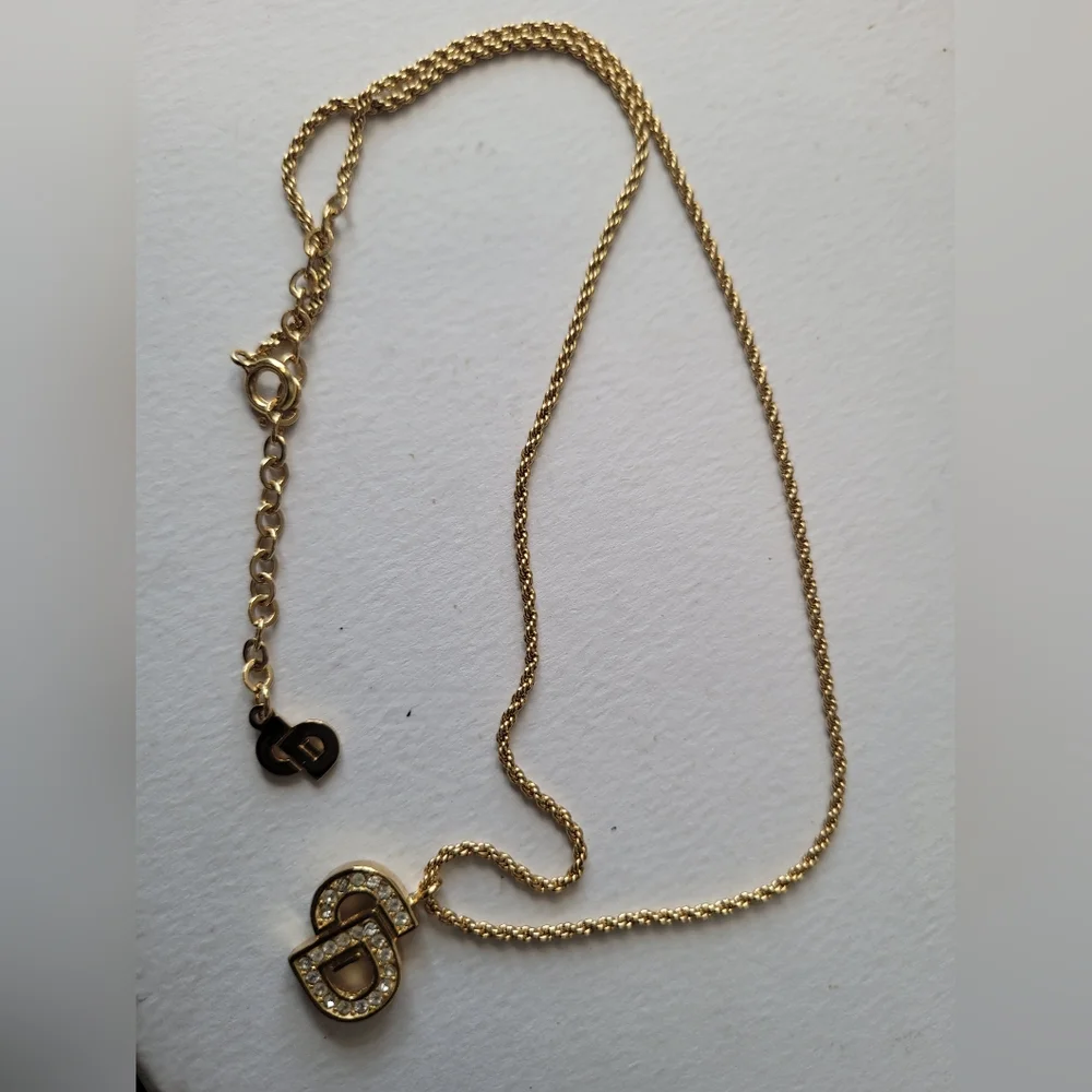 Christian Dior Gold Plated Necklace - Picture 3 of 3